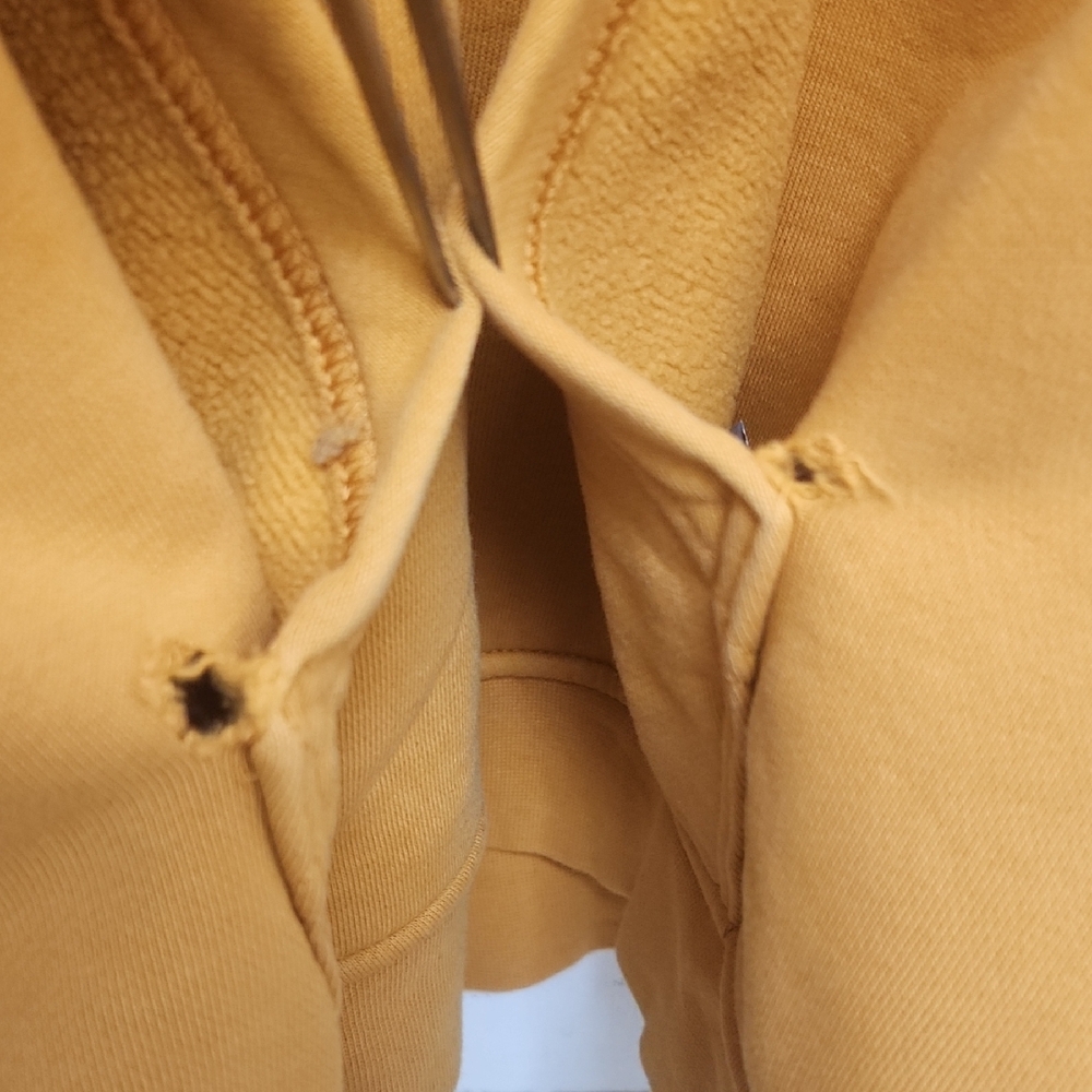 Jordan Yellow Pullover Hoodie with Graphic - Picture 6 of 11